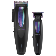 BaByliss PRO Lithium Iridescent Clipper & Trimmer Combo Holiday 2023